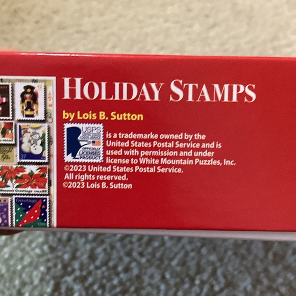 White Mountain Puzzle Holiday Stamps - Picture 3 of 6